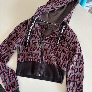 Abbey dawn hoodie - rare, size small